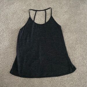 Women’s Zella Dark Grey Patterned Tank Top